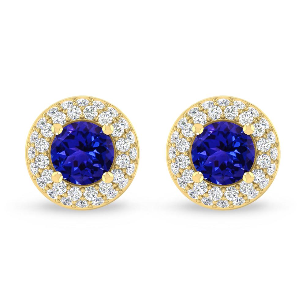 Yellow Gold - Tanzanite