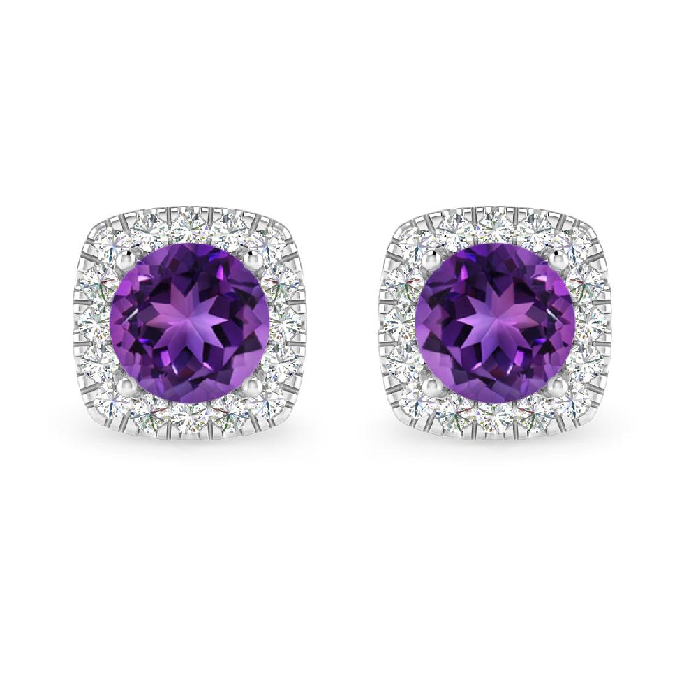 White Gold - Amethyst