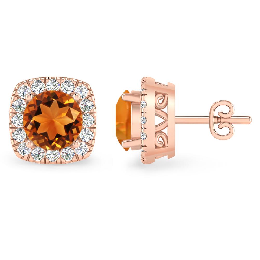 Rose Gold - Citrine