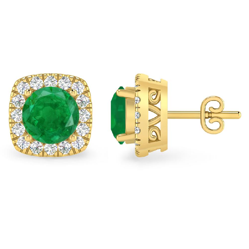 Yellow Gold - Emerald