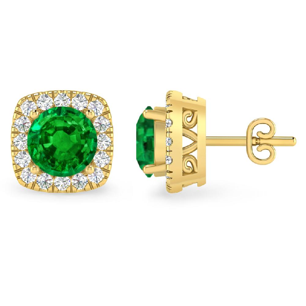 Yellow Gold - Emerald