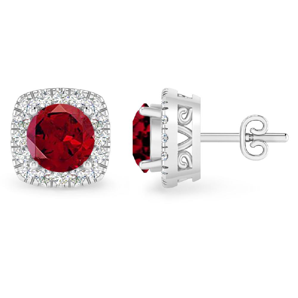 White Gold - Garnet