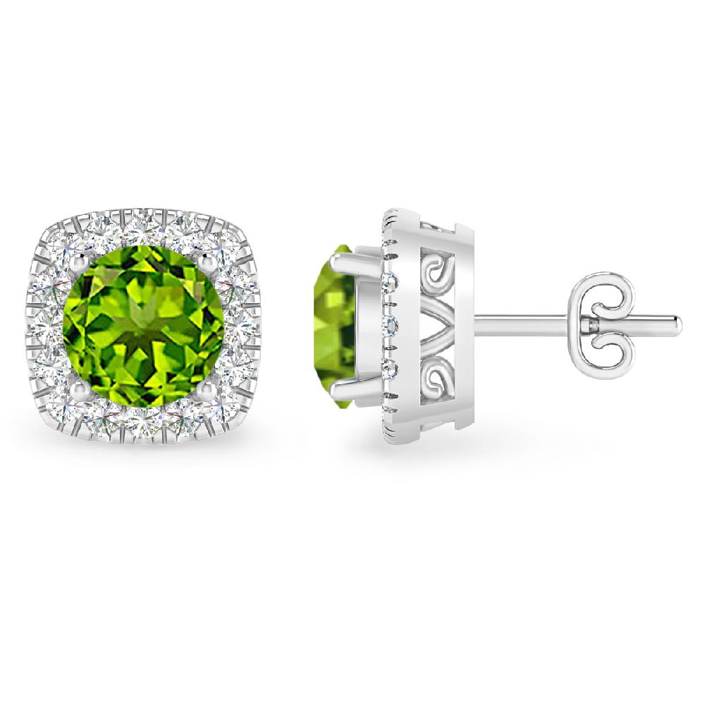 White Gold - Peridot