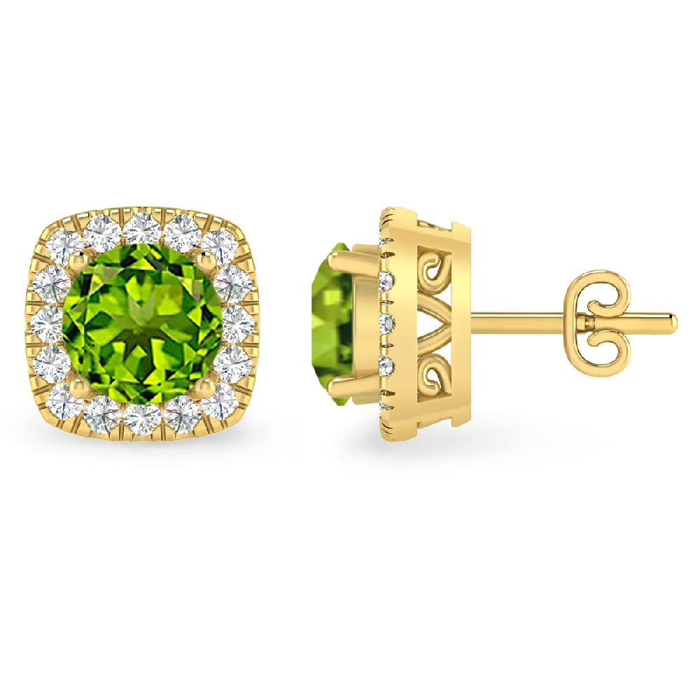 Yellow Gold - Peridot