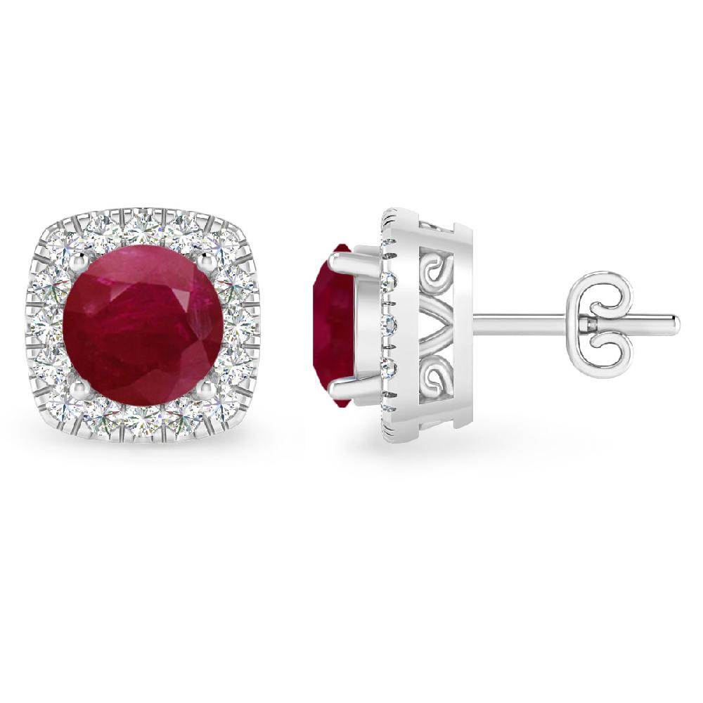 White Gold - Ruby