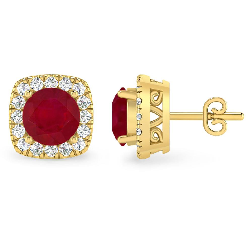 Yellow Gold - Ruby