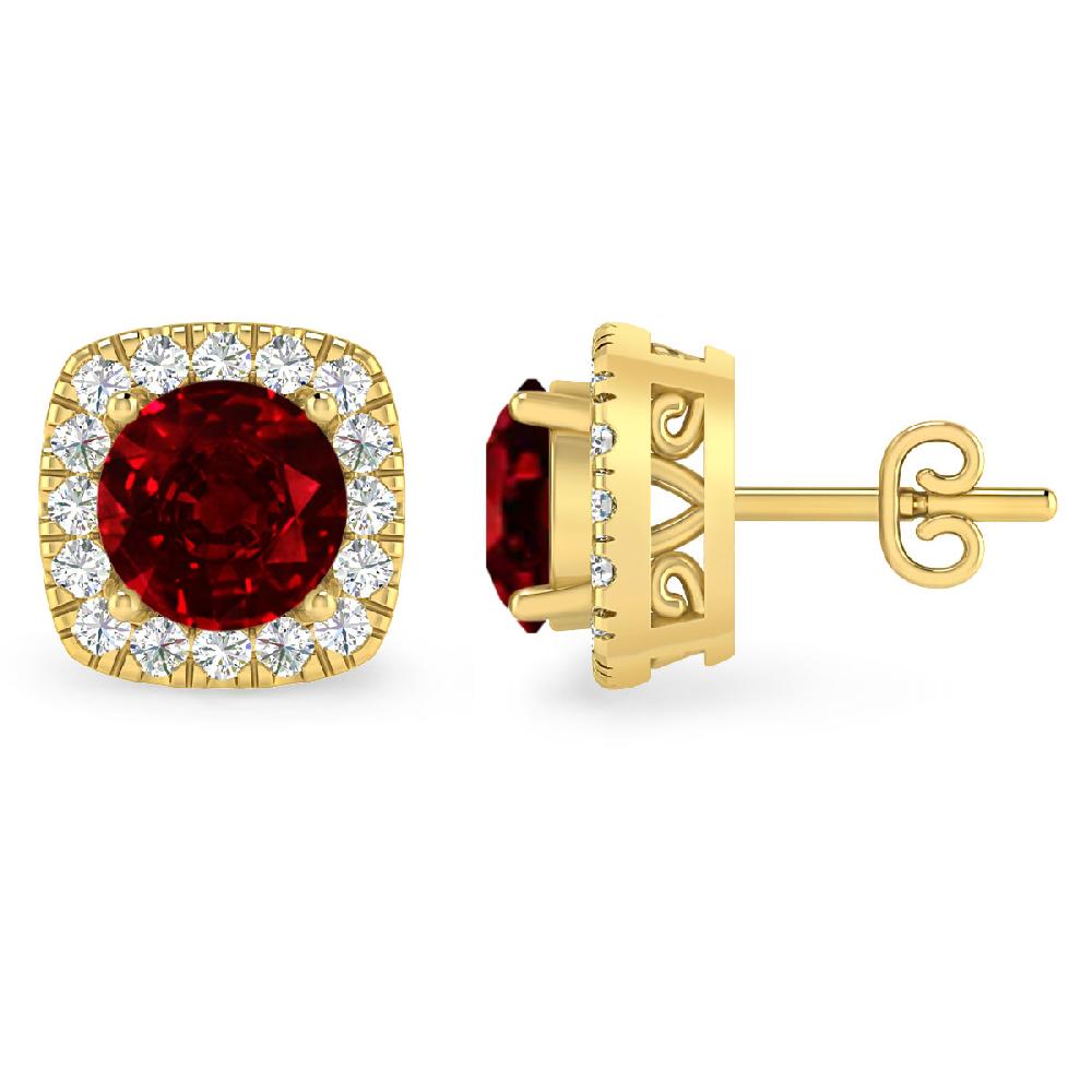 Yellow Gold - Ruby