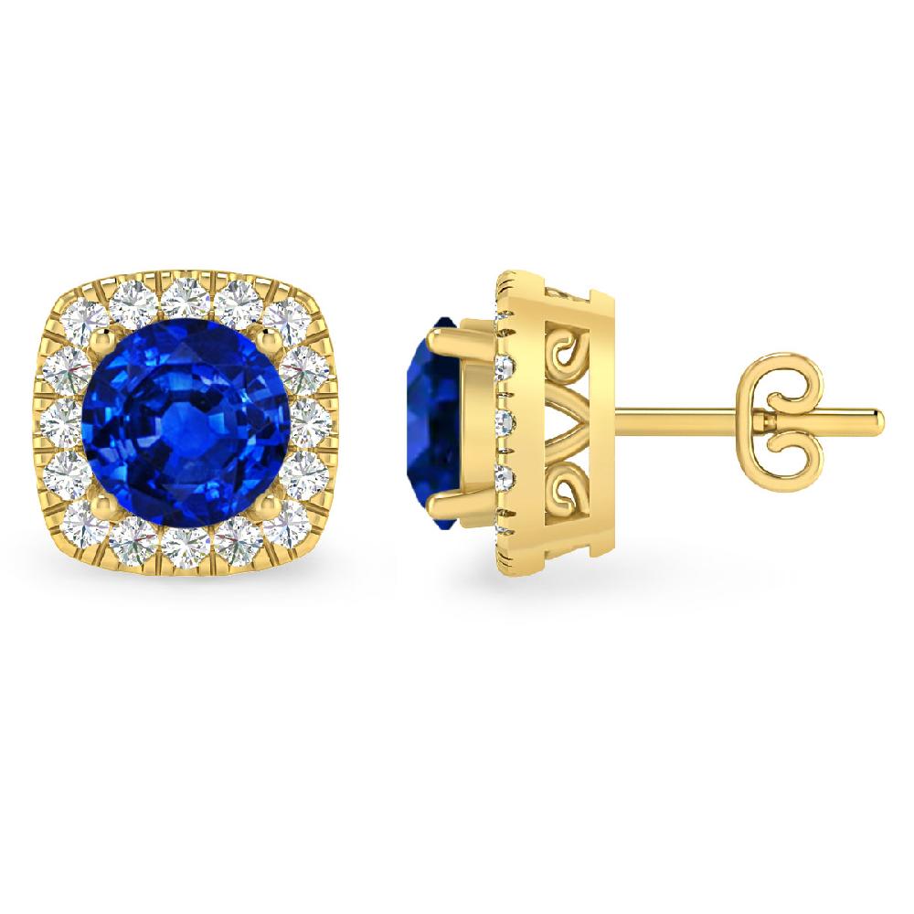 Yellow Gold - Sapphire