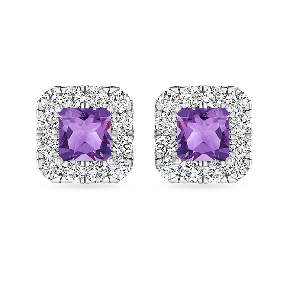 White Gold - Amethyst