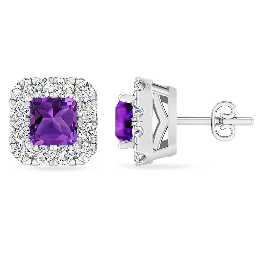 White Gold - Amethyst