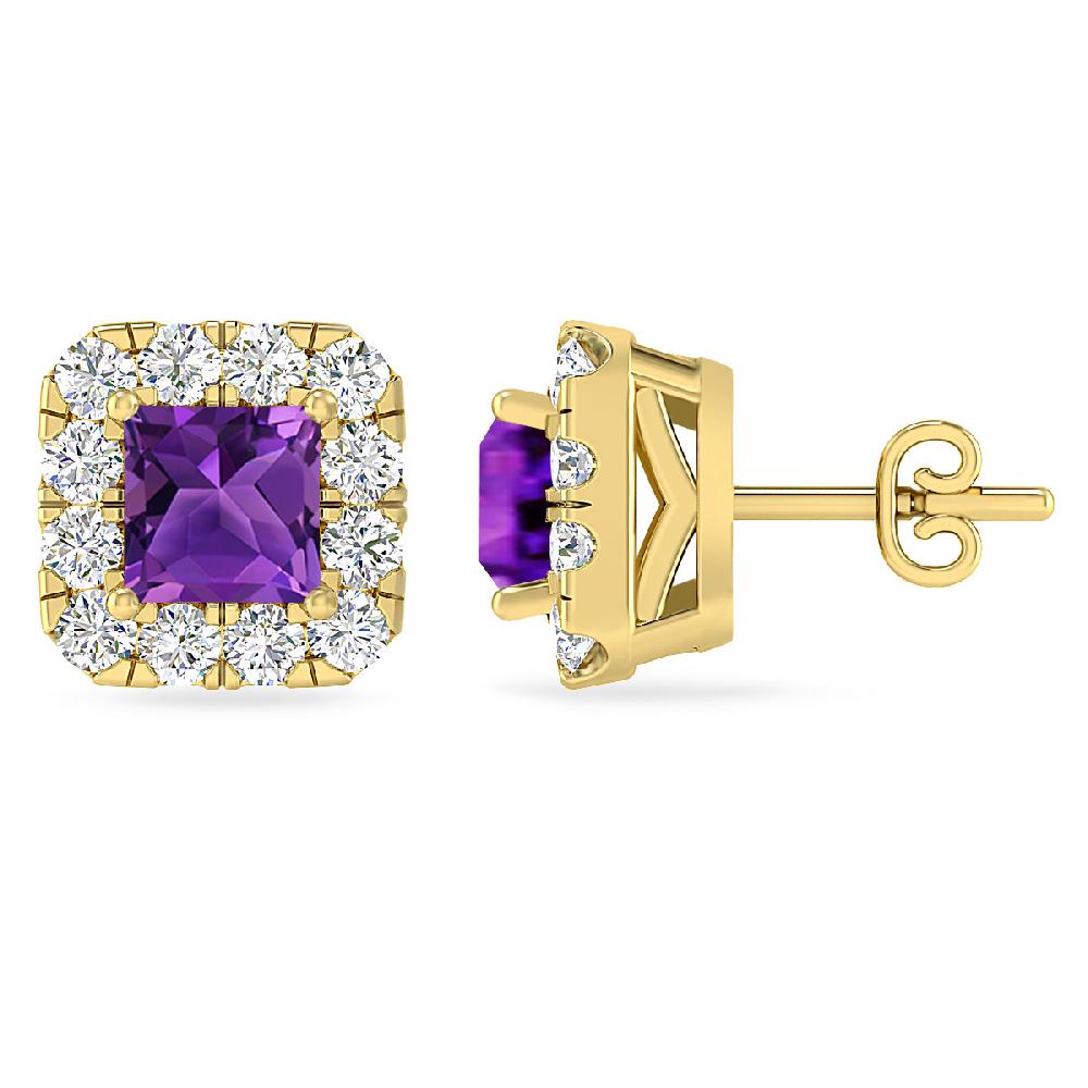 Yellow Gold - Amethyst