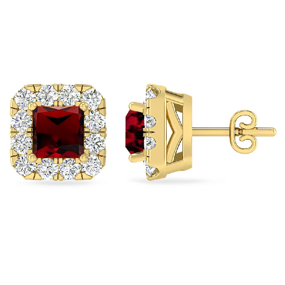 Yellow Gold - Garnet