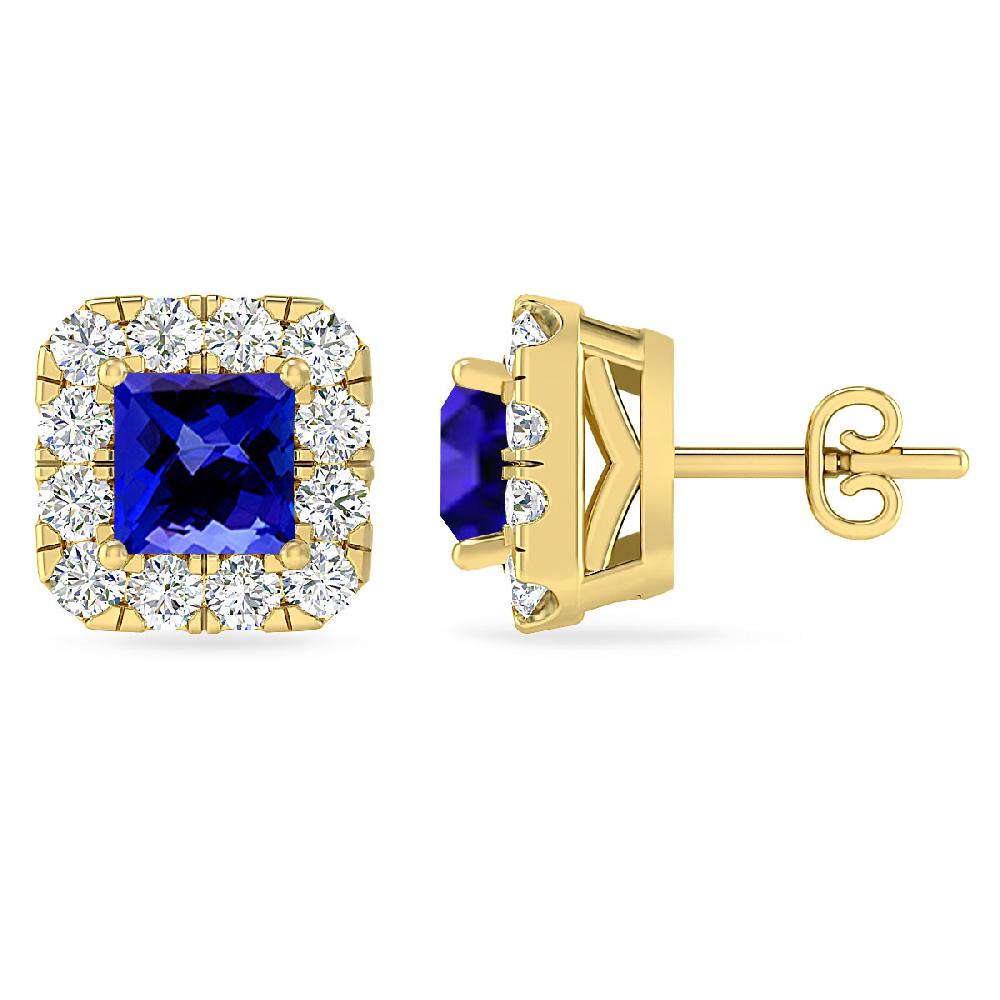 Yellow Gold - Tanzanite