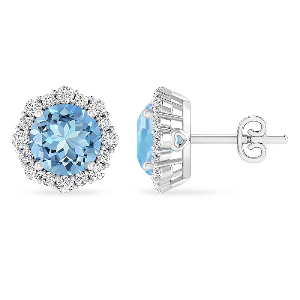 White Gold - Aquamarine