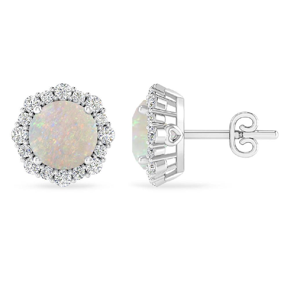 White Gold - Opal