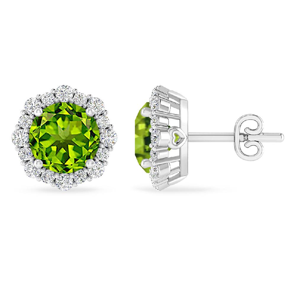 White Gold - Peridot