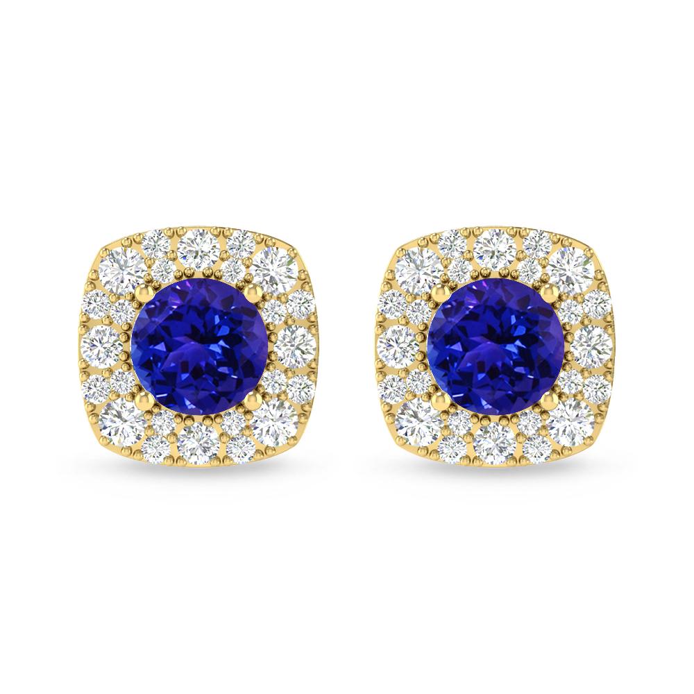 Yellow Gold - Tanzanite