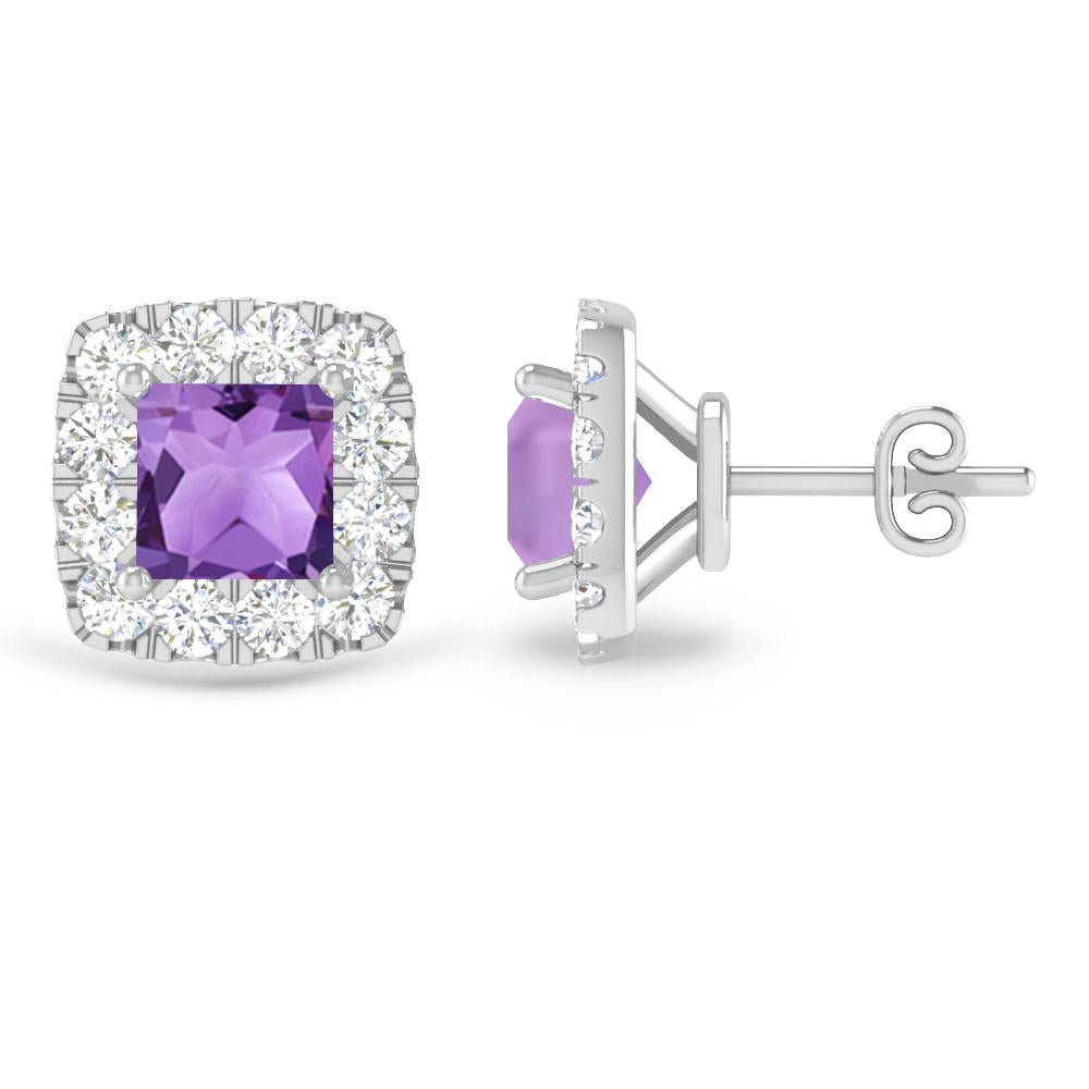 White Gold - Amethyst