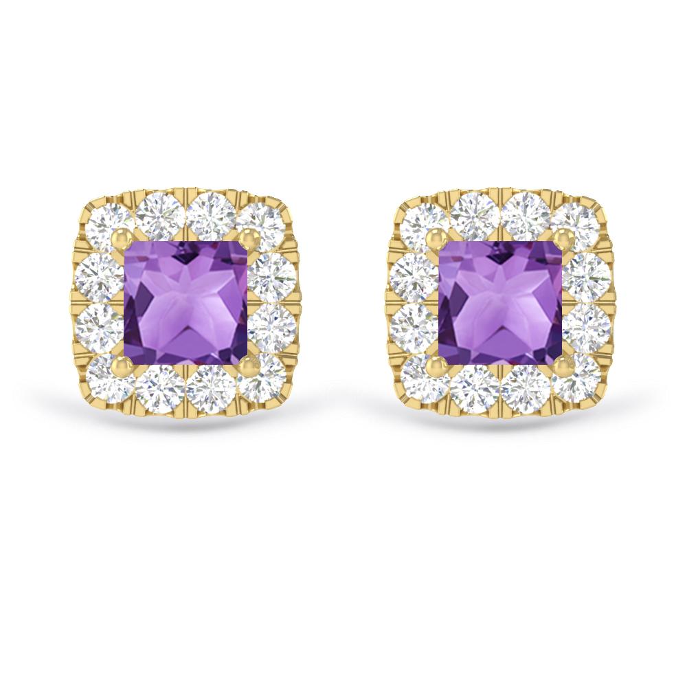 Yellow Gold - Amethyst