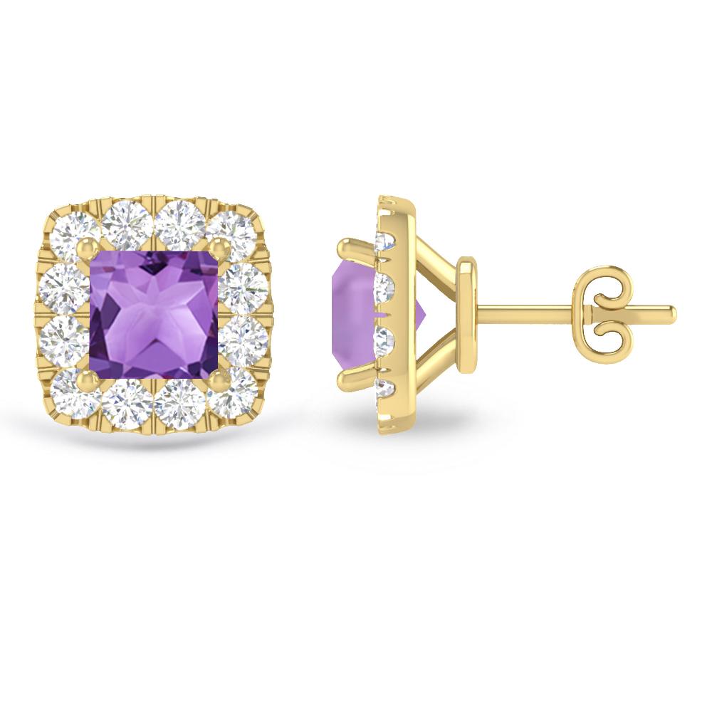 Yellow Gold - Amethyst