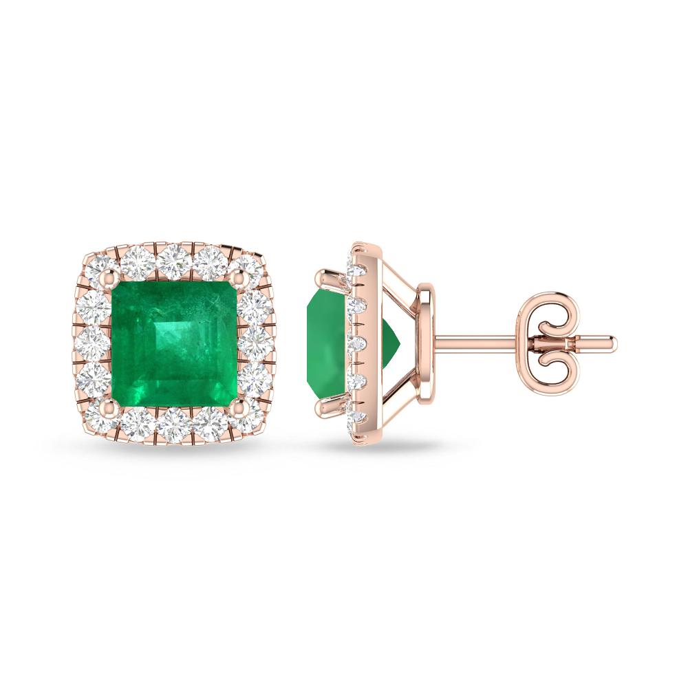 Rose Gold - Emerald