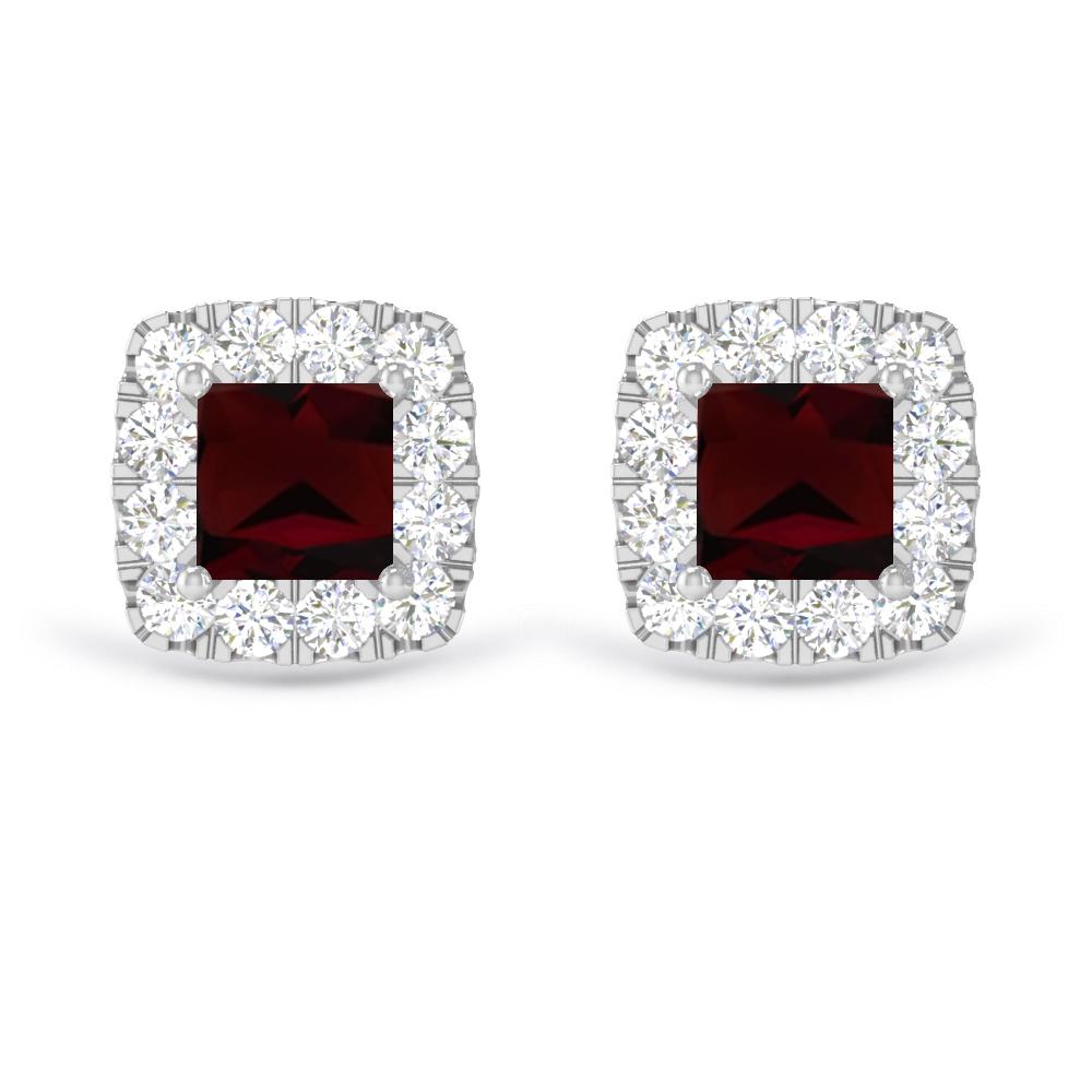 White Gold - Garnet