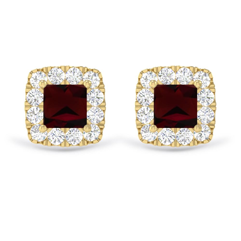 Yellow Gold - Garnet