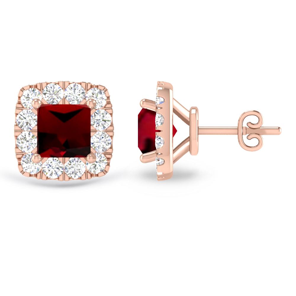 Rose Gold - Garnet