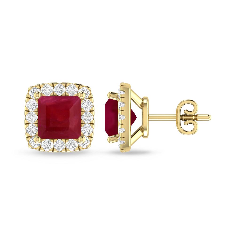 Yellow Gold - Ruby