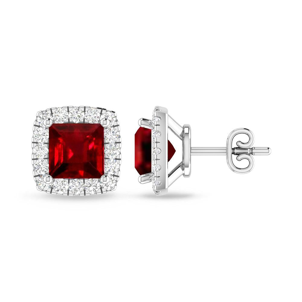 White Gold - Ruby