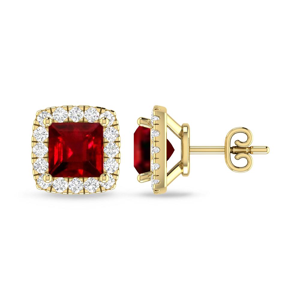 Yellow Gold - Ruby