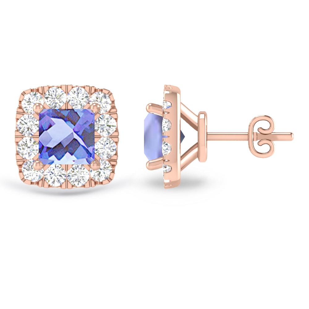 Rose Gold - Tanzanite