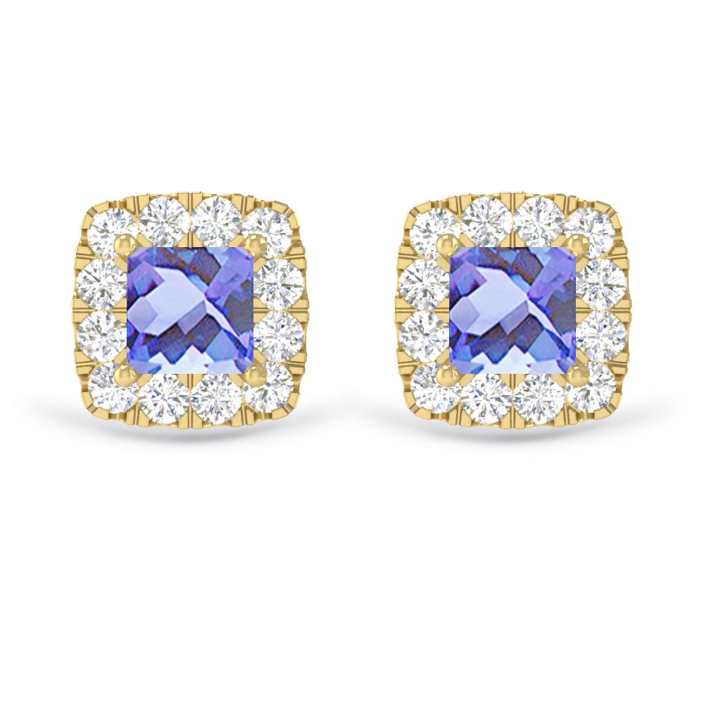 Yellow Gold - Tanzanite