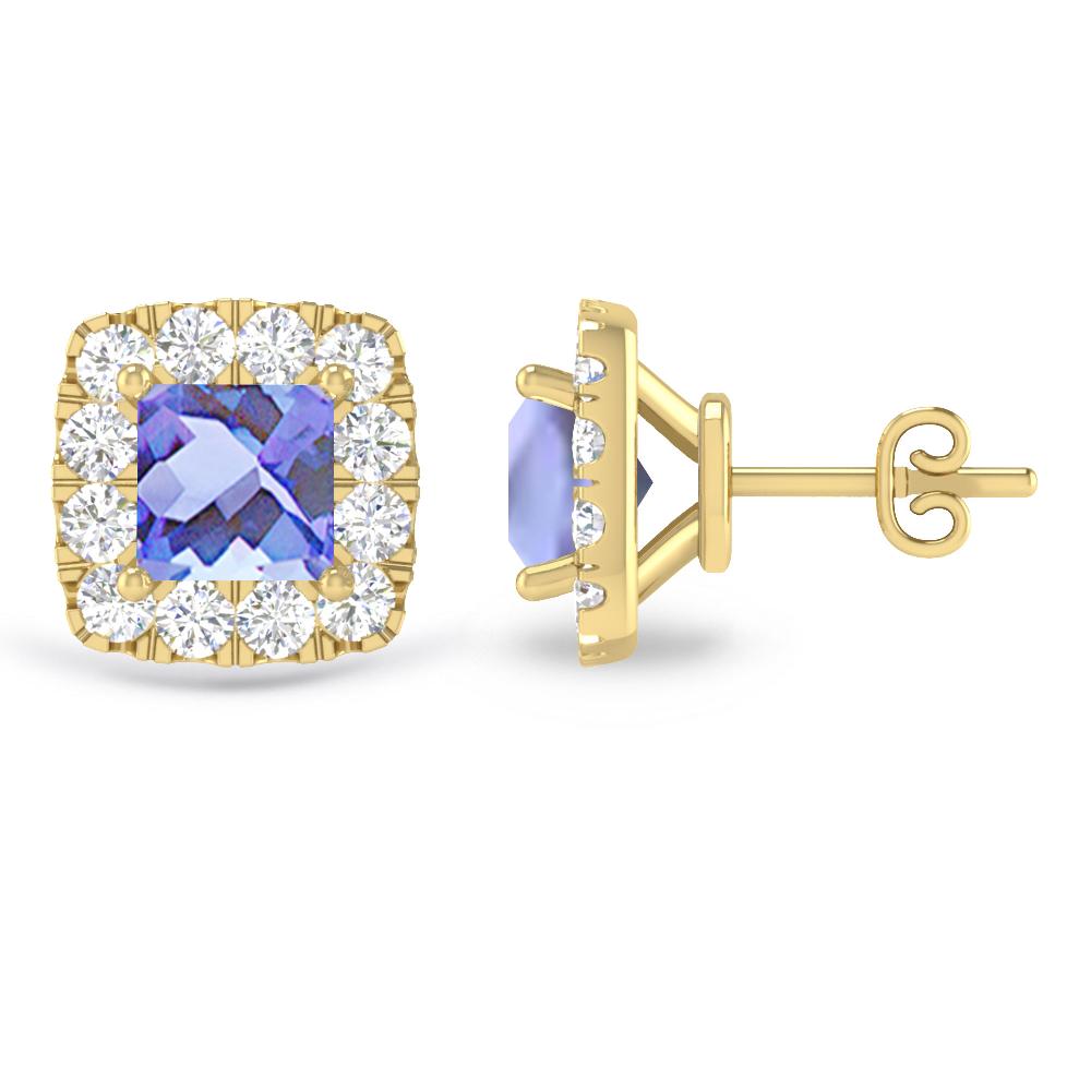 Yellow Gold - Tanzanite