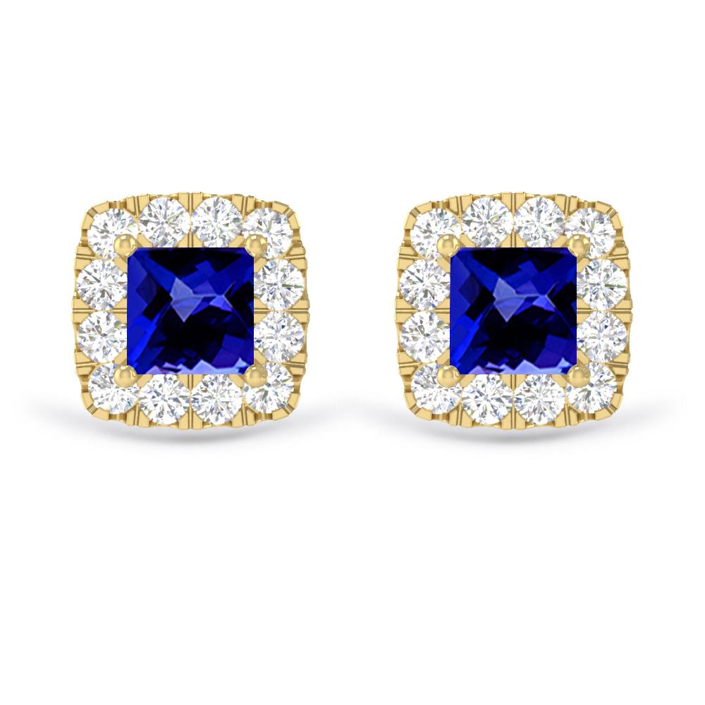 Yellow Gold - Tanzanite