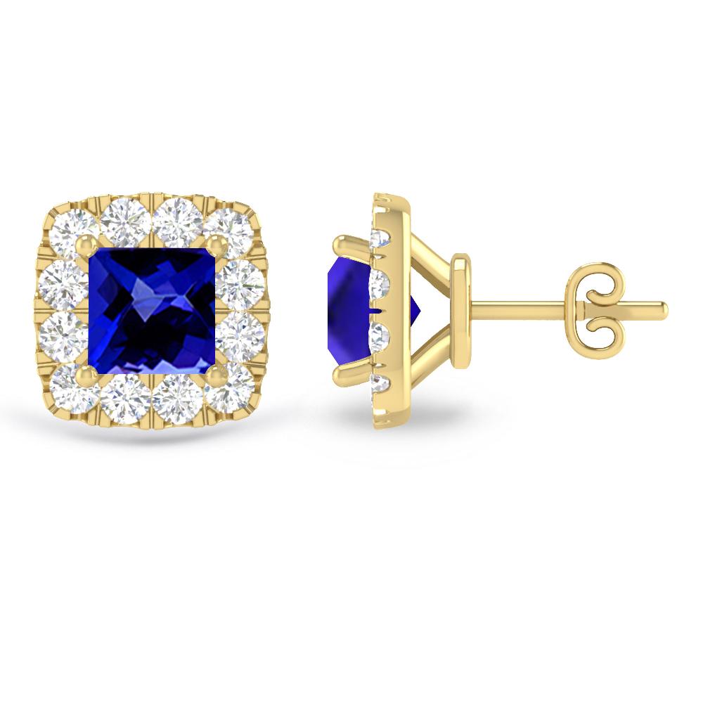 Yellow Gold - Tanzanite