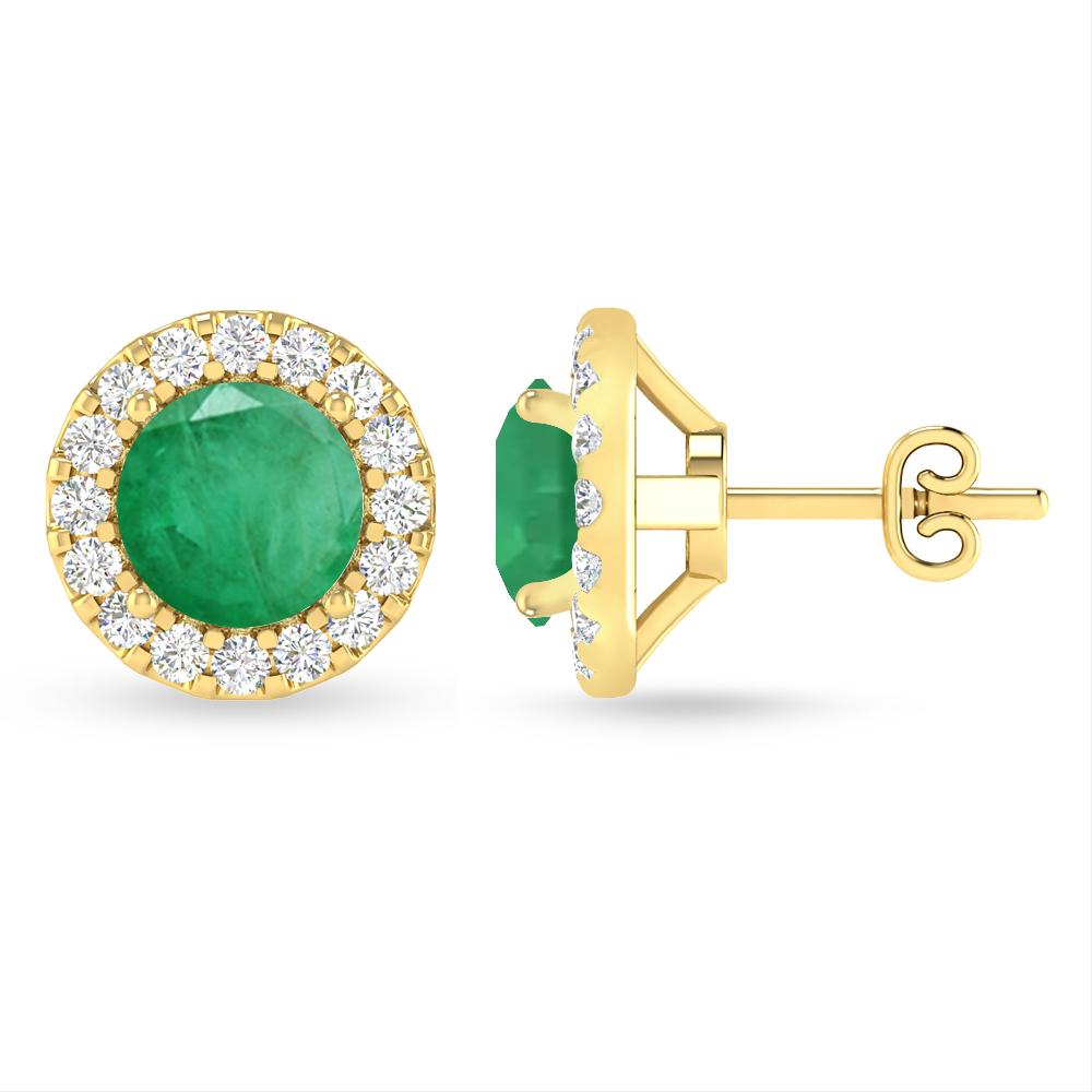 Yellow Gold - Emerald