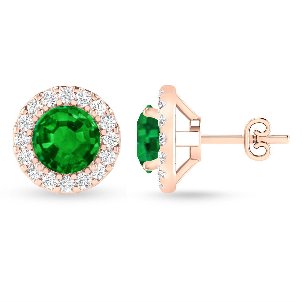 Rose Gold - Emerald