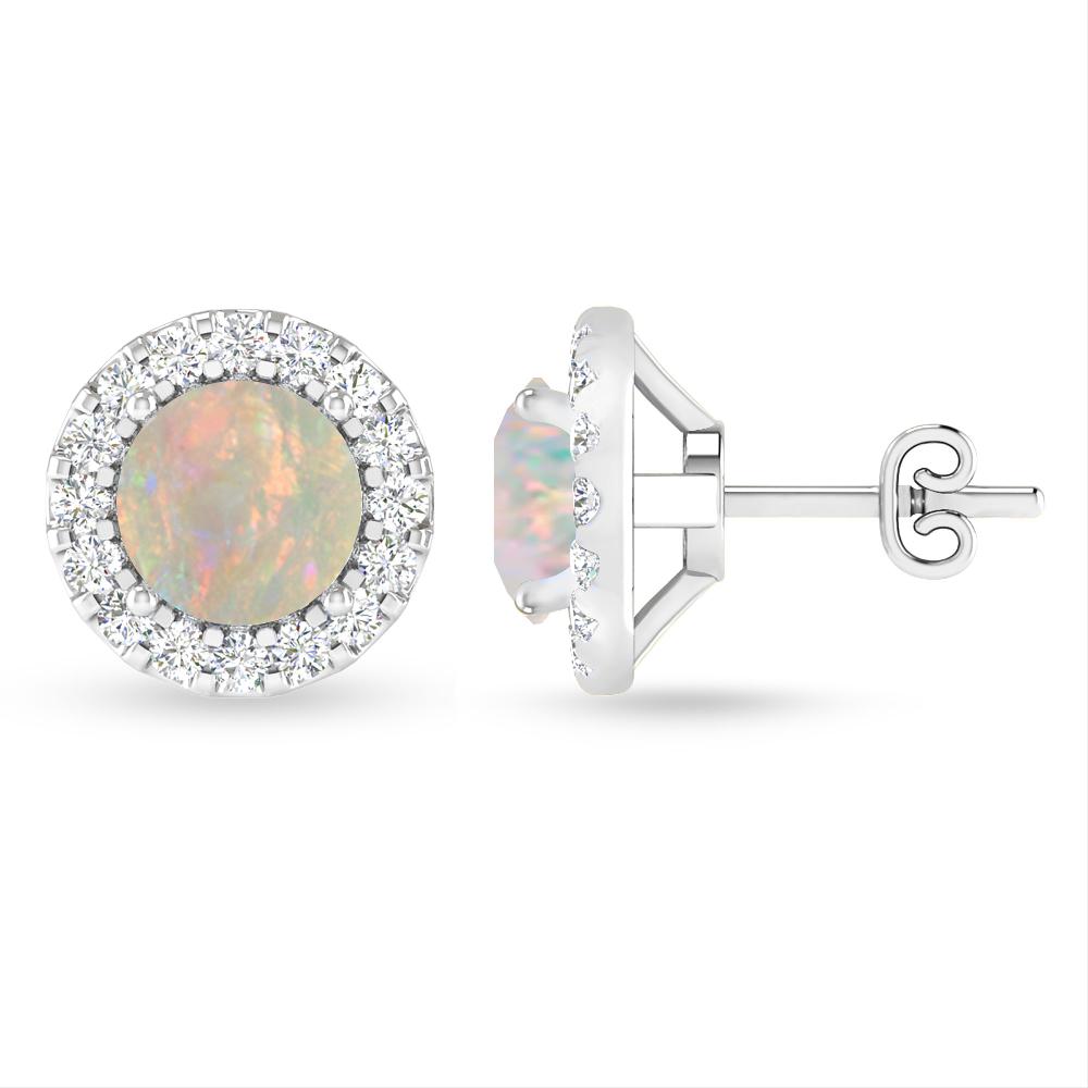 White Gold - Opal