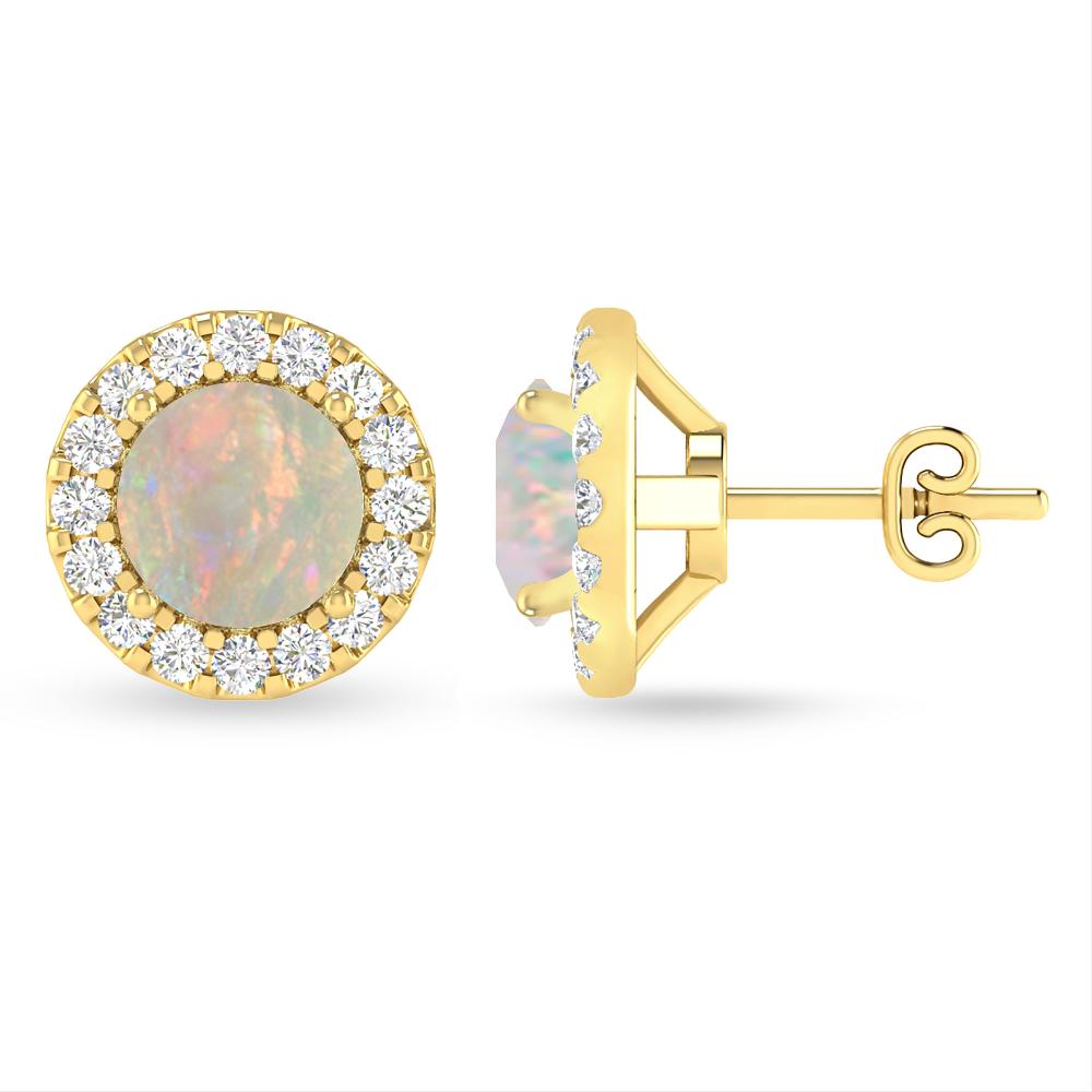 Yellow Gold - Opal