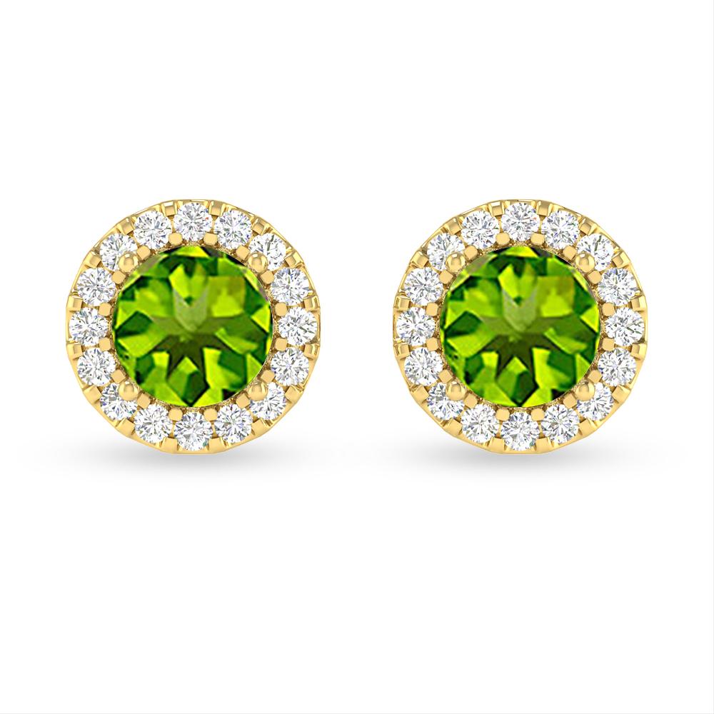 Yellow Gold - Peridot