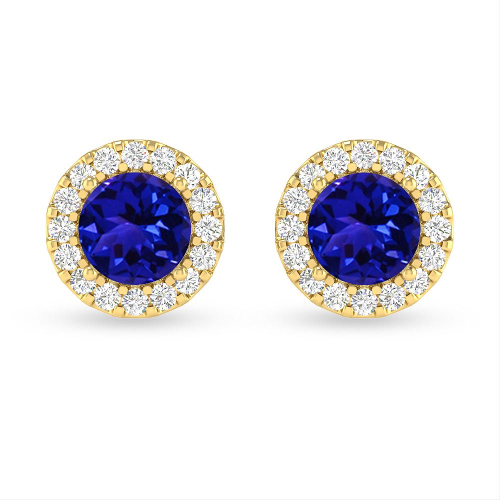 Yellow Gold - Tanzanite