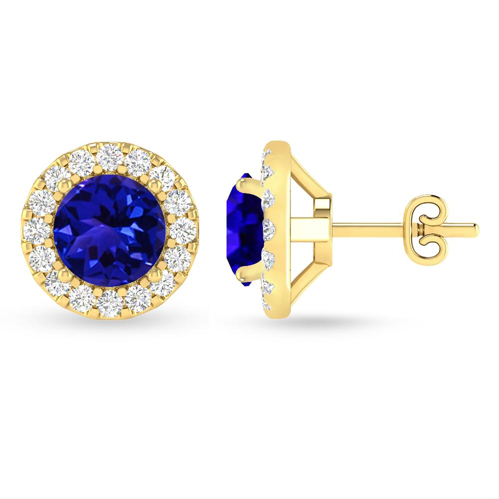 Yellow Gold - Tanzanite