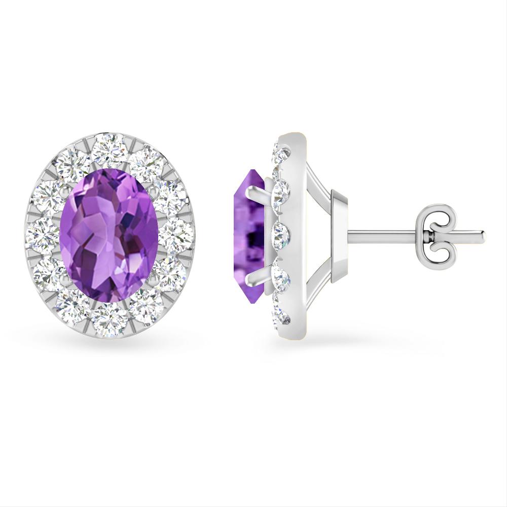 White Gold - Amethyst