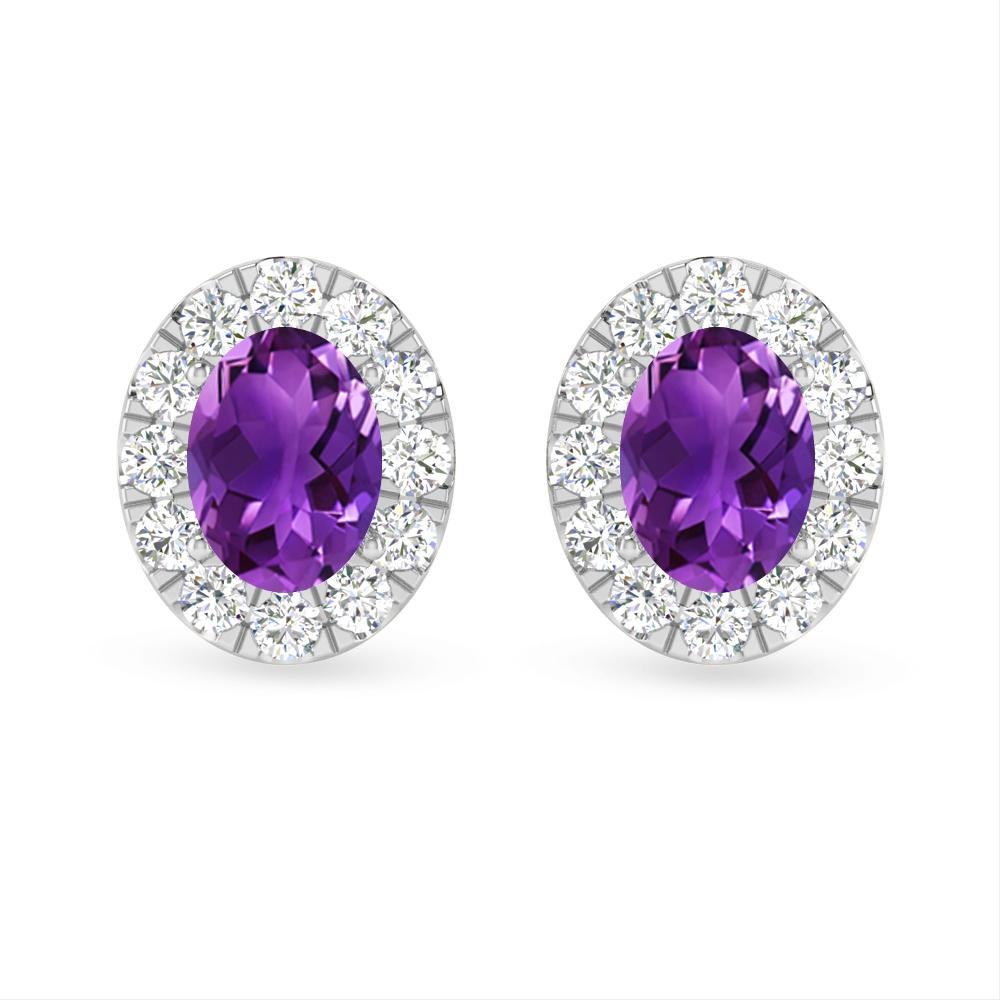 White Gold - Amethyst