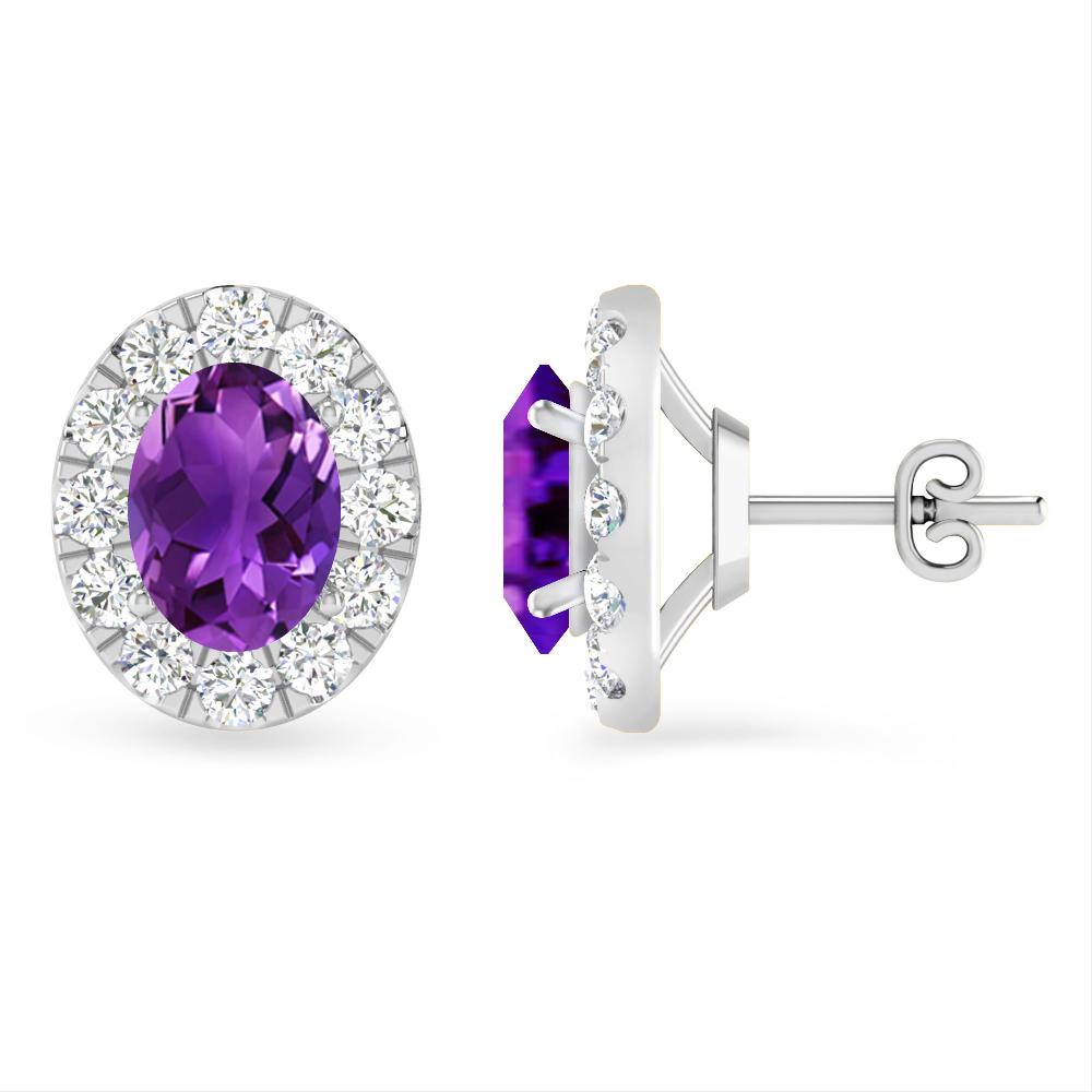 White Gold - Amethyst