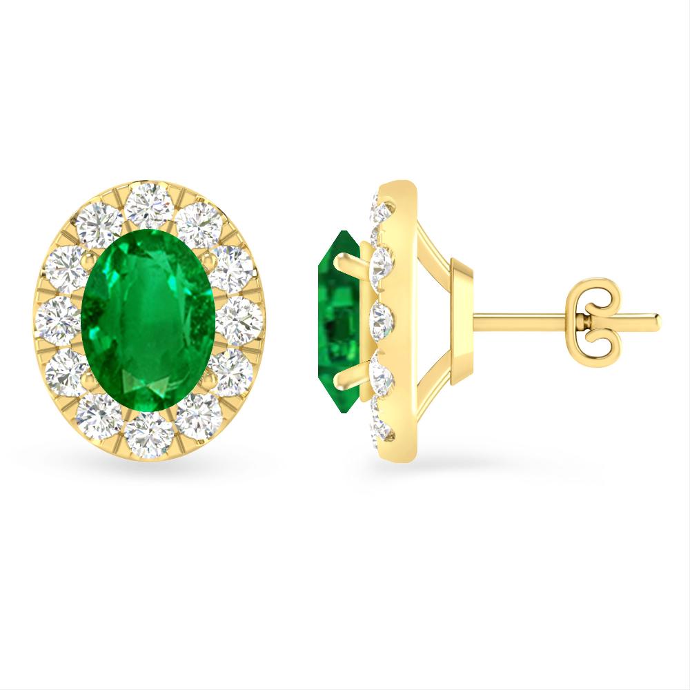 Yellow Gold - Emerald