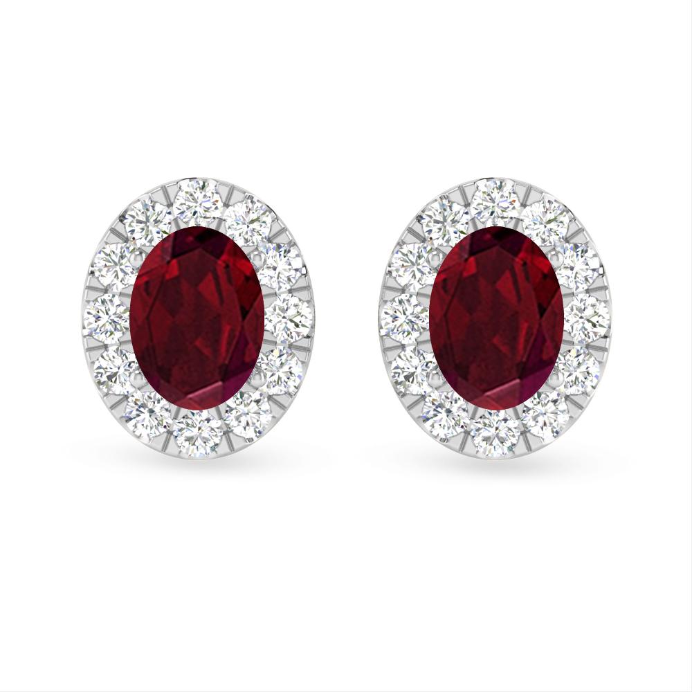 White Gold - Garnet