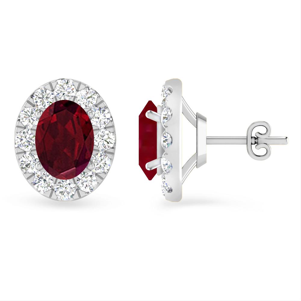 White Gold - Garnet