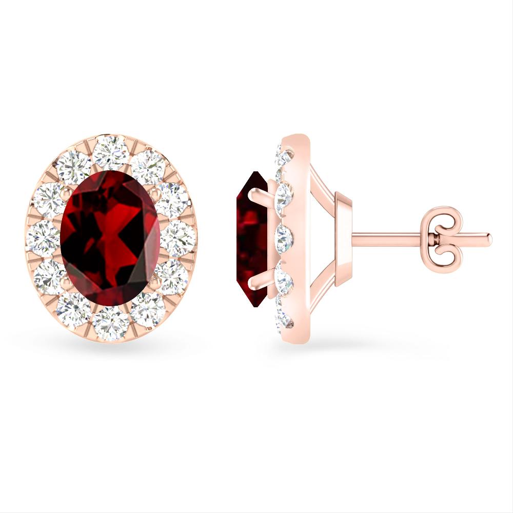 Rose Gold - Garnet